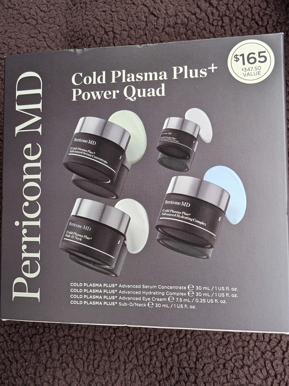 Perricone MD Cold Plasma Plus+ Power Quad Skincare Set New